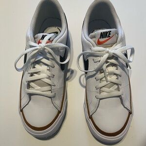 Nike Court legacy sneakers for big kids size 6y also equivalent to women 7.5-8